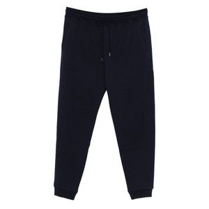 Brunello Cucinelli Navy Blue Trousers With Cuffed Hems - NWT